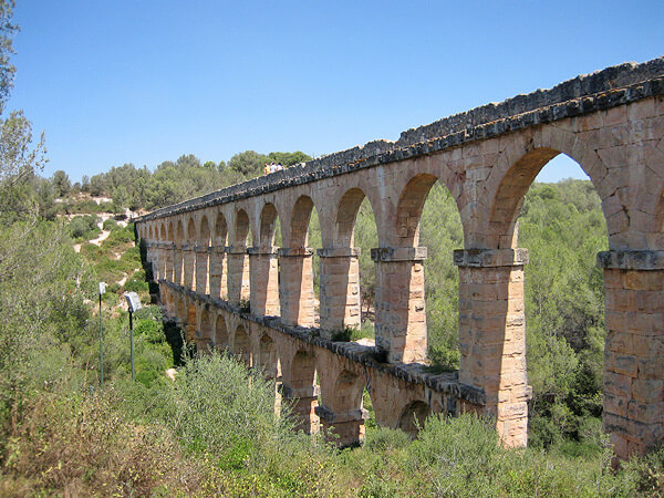 Aquädukt in Spanien